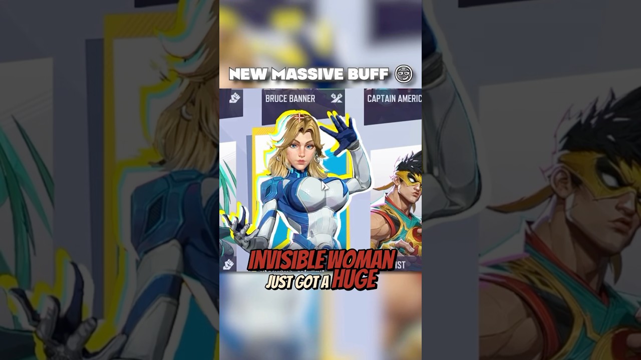 ⁣Marvel Rivals Huge Buff #marvelrivals