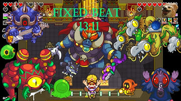 Cadence of Hyrule Fixed-Beat Speedrun in 13:11