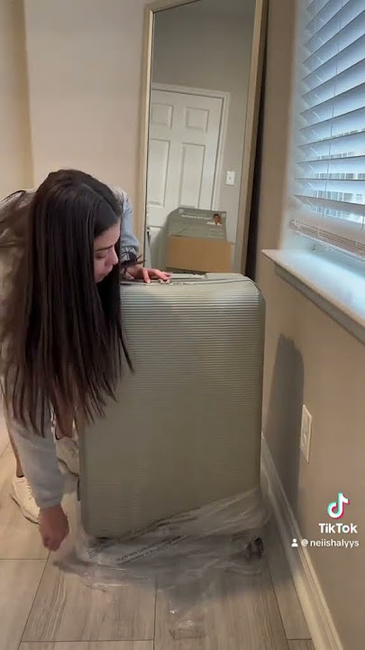 unboxing my new iFly smart luggage #ifly #iflysmart #luggage #travel #packing #unboxing