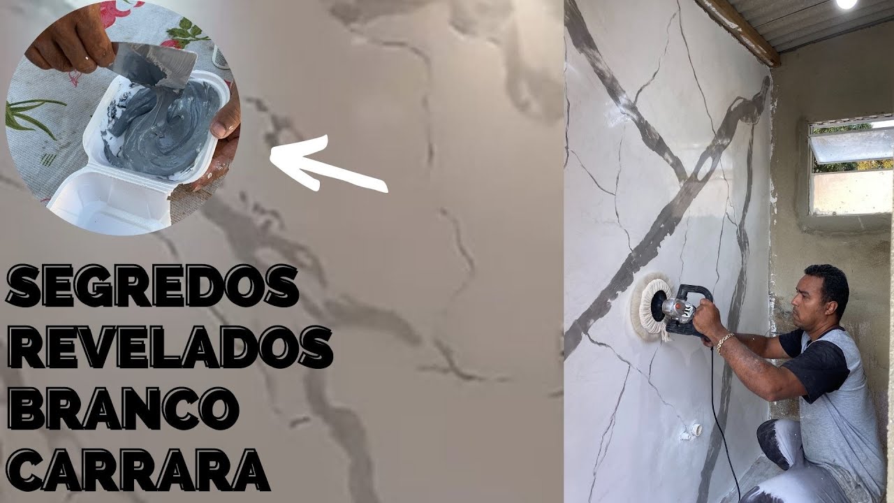 SEGREDO REVELADO FALEI ATE O QUE NÃO DEVIA ! BRANCO DE CARRARA