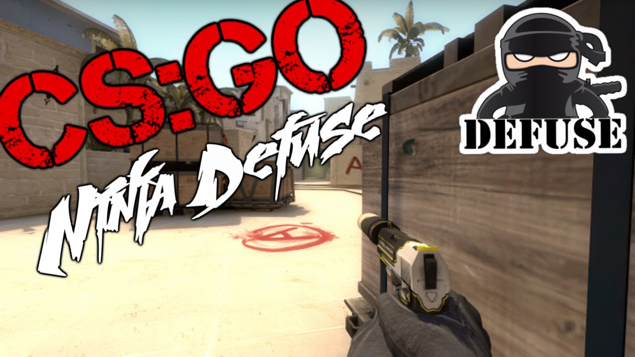 CS:GO | Mirage | 1v4 Ninja Defuse - YouTube