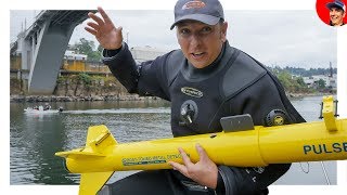 Searching for Murder Weapons 106' Underwater in River!