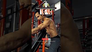 📌This Tricep Variation Builds the Horseshoe Most People Can’t🔥 #triceps #tricepsworkout #hack