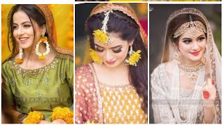 stylish #Mehndi dupatta setting ideas 