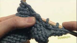 How to Pick Up a Dropped Stitch in Knitting For Dummies