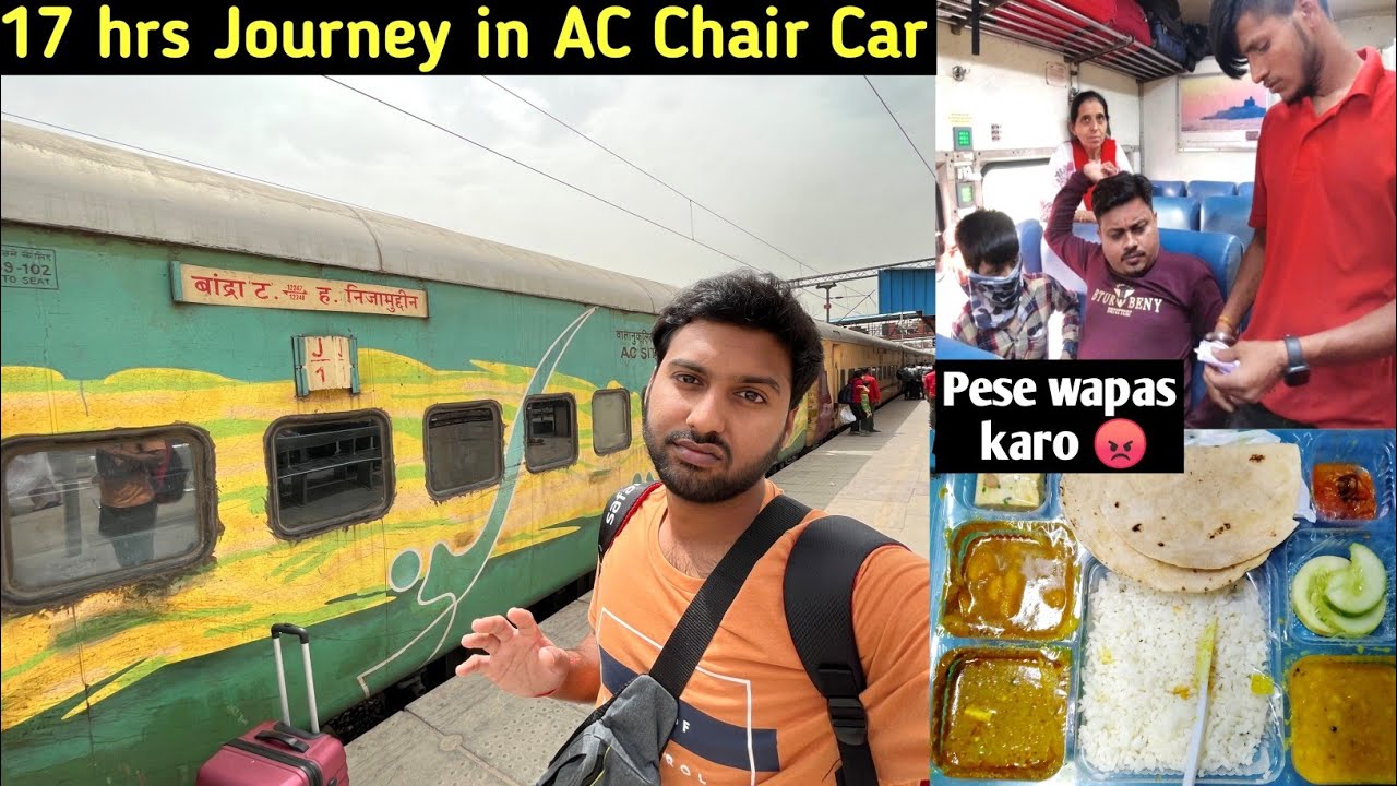 Yuva Express Journey in AC Chair Car •Side Pantry Scam• 🧐 YouTube