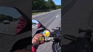 Biking In Heat Is Hard #motorcyclelife #fypシ #motovlog