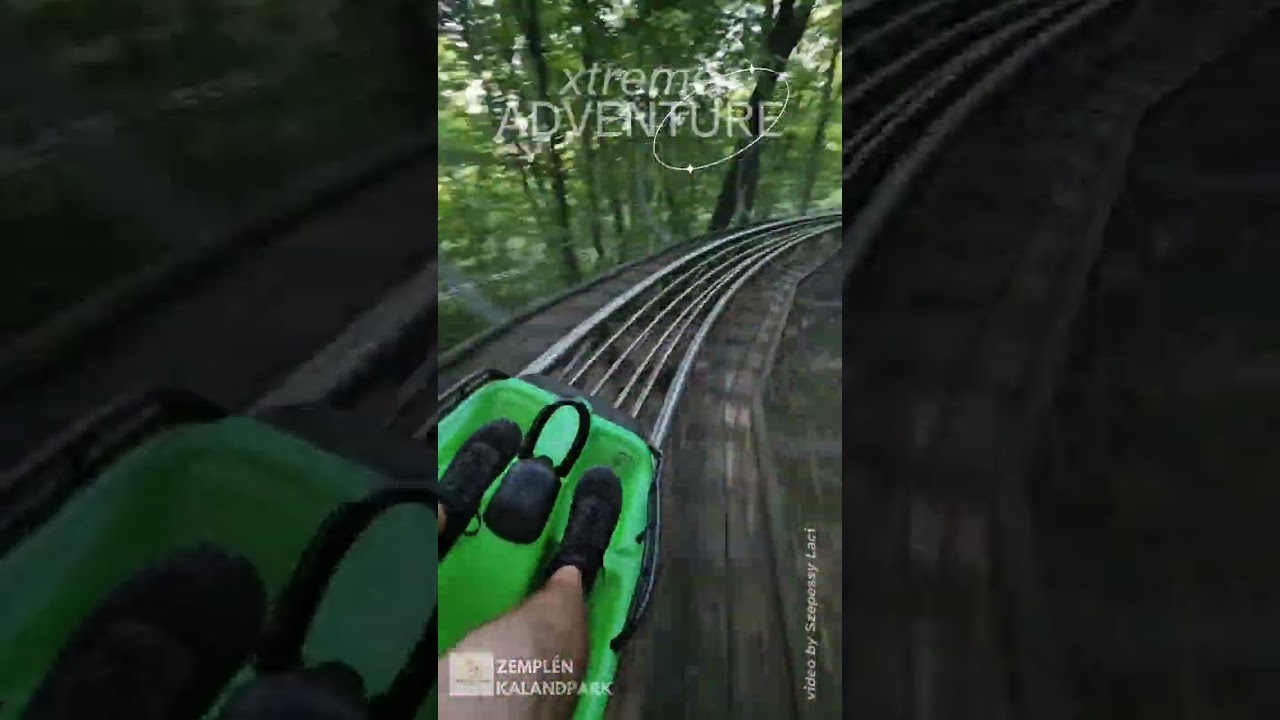 Bobozás a Zemplén Kalandparkban | Bobsledding in the Zemplén Adventure Park