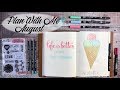 Plan With Me | Bullet Journal | August 2019
