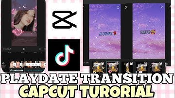 PLAYDATE TRENDING ON TIKTOK TRANSITION CAPCUT TUTORIAL (OVERLAY) #SUBSCRIBE| REIGN DELACRUZ