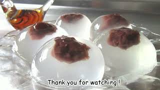 【水饅頭】お水を食べているかのような食感！材料3つで簡単