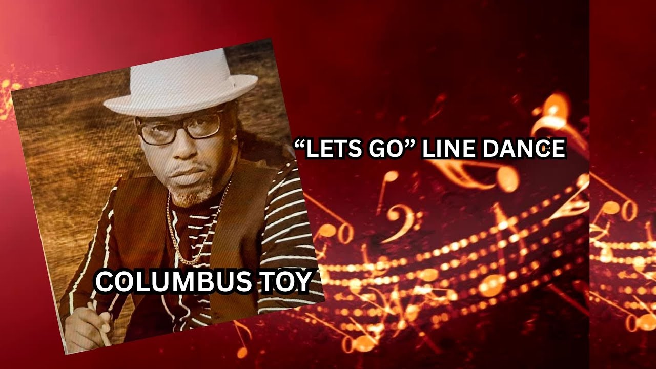 "LET'S GO" LINE DANCE, music by COLUMBUS TOY, feat. The Chocolate Platinum "Soul Line" Friday class