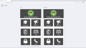 Demo Aplikasi raport