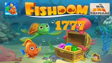 Fishdom level 1777 Gameplay (iOS Android)