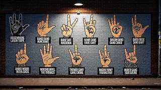 THE SECRET NOTORIOUS SIGN S USED BY CRIMINAL GANGS DEADLY LAUNGAGES