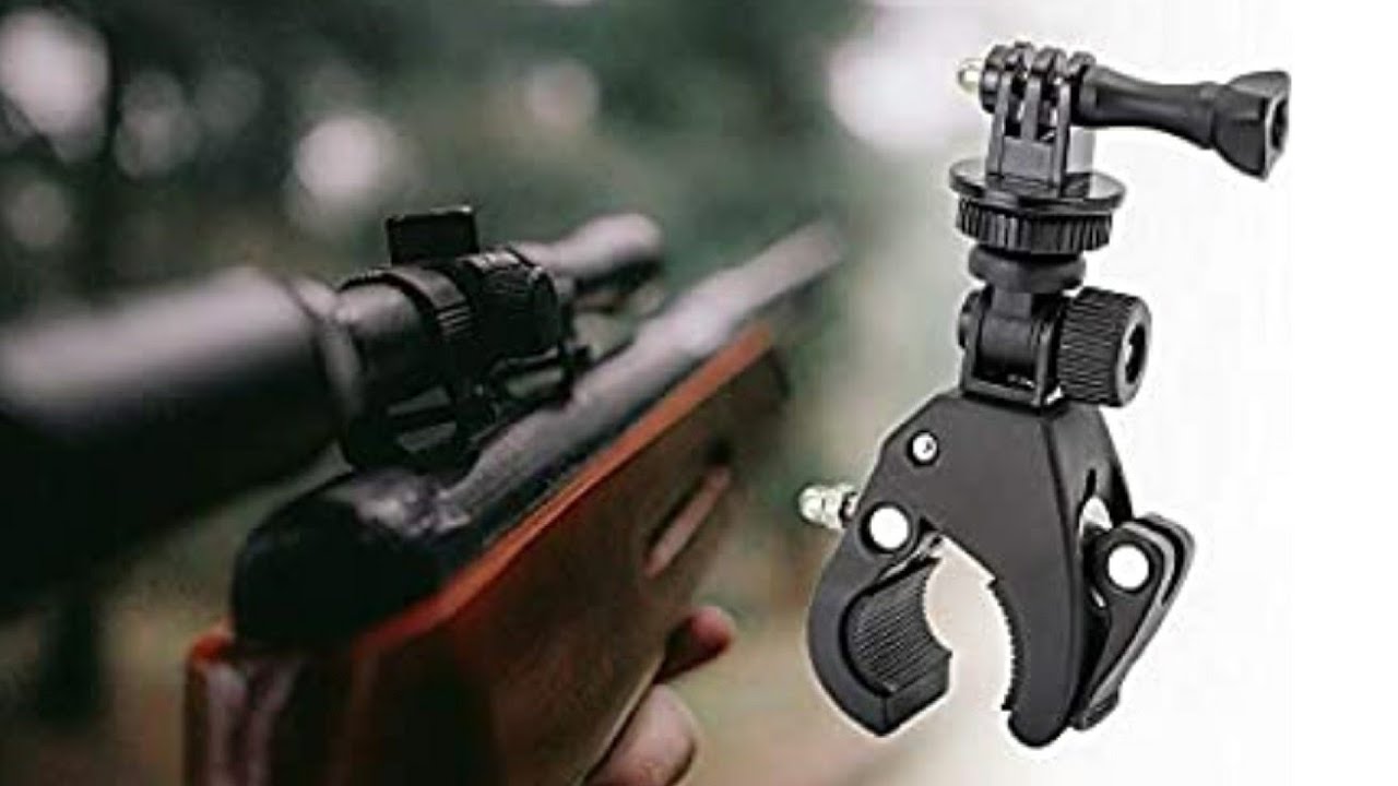 rifle scope camera mount