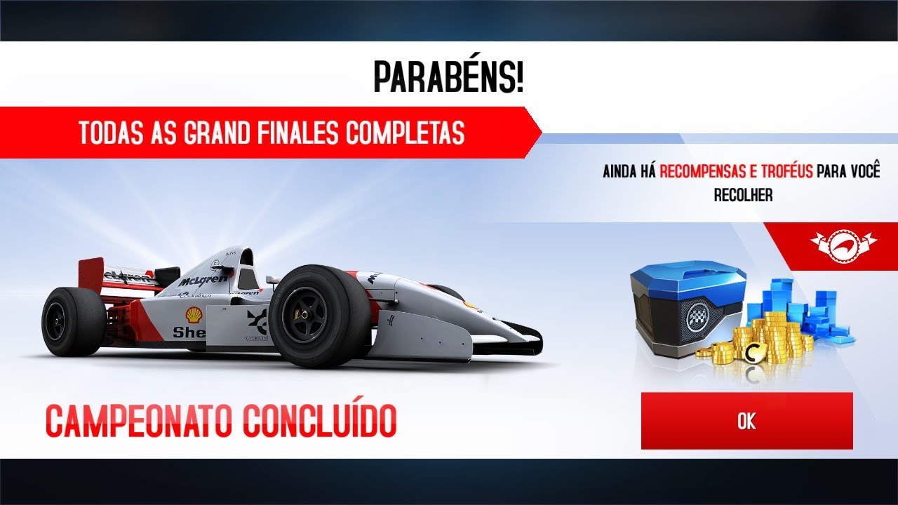 Asphalt 8, Campeonato McLaren MP4/8, Grand Finale