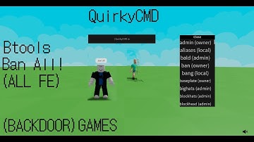 FE ADMIN Script Showcase (BAN ALL) (KICK ALL) (KILL ALL) (BTOOLS) (NUKE GAME)