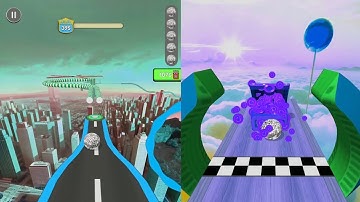 Going Balls Speedrun Challenge Vs Reverse Balls Speedrun Walkthrough Gameplay