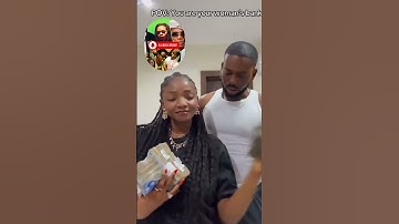 Thumbnail of Adekunle Gold is Simi’s ATM card Coco money must not finish. #viralshorts #shorts