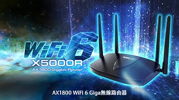 TOTOLINK - X5000R - AX1800 WiFi 6 Giga無線路由器
