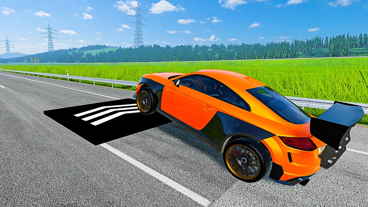 Instant 1233 MPH Blast : Which Car can Survive longer - BeamNG drive #50