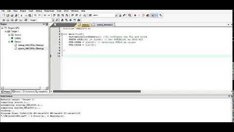 Configuring GPIO pins in KEIL based on FRDM-KL25Z platform