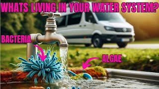 cleaning & purifying your campervan motorhome caravan water tank water system