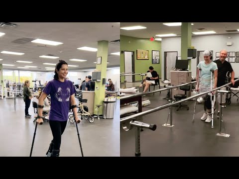 Life After Amputation: Walking with Crutches