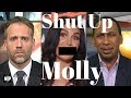 Molly From First Take Being Annoying And Stupid For 8 Minutes