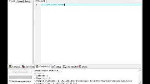Pengitung volume kubus sederhana dengan c++