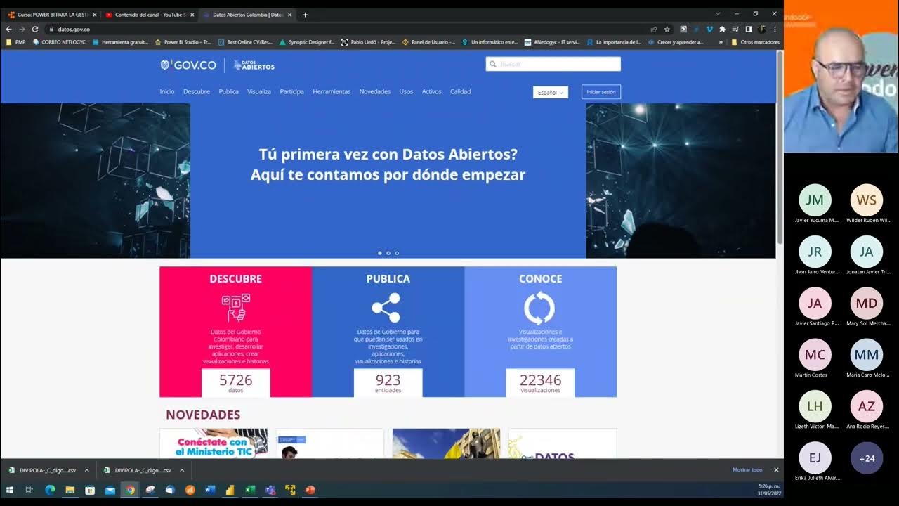 SESIÓN 9 POWER BI PROFESOR EDWIN A ZAPATA LINDARTE 20220531 YouTube