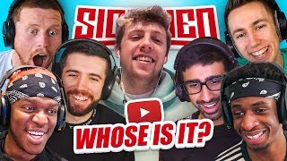 WHOSE IS IT? SIDEMEN GUESS THE YOUTUBER