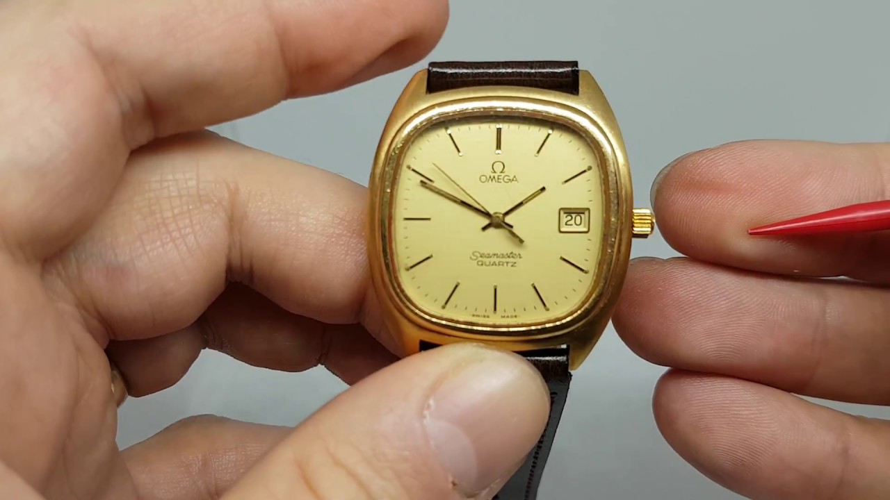 set the time on an Omega 1342 movement 