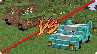 Coche De 1 Vs Coche De 1 000 000 En Minecraft Youtube