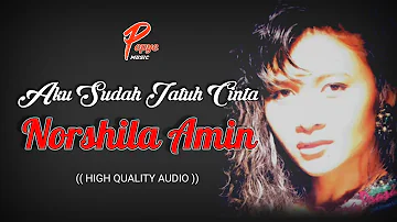 AKU SUDAH JATUH CINTA - NORSHILA AMIN (HIGH QUALITY AUDIO) WITH LYRIC