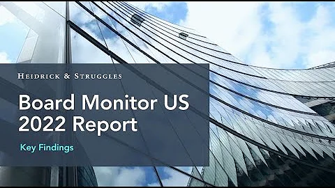Board Monitor US 2022 Key Findings