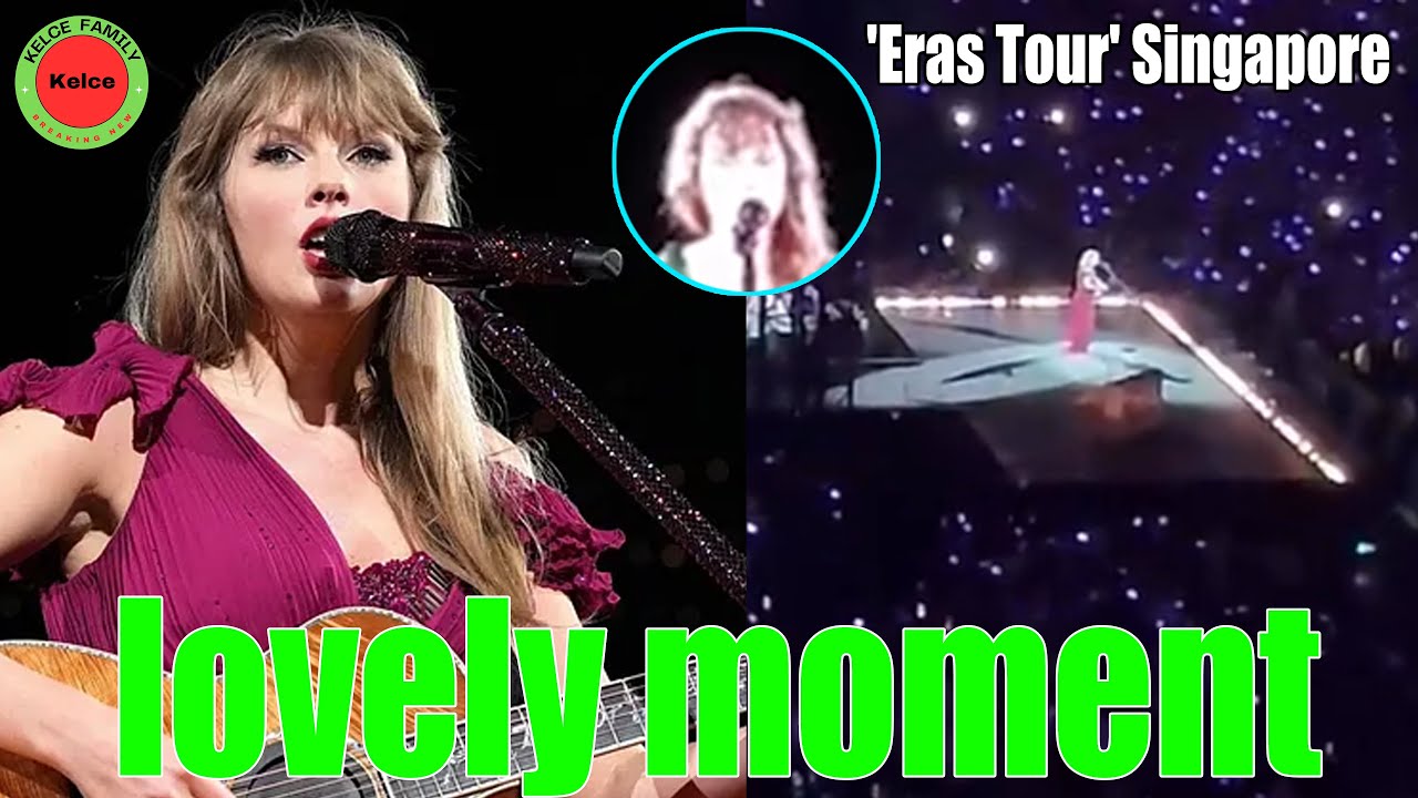 Taylor Swift joked about her hair being greasy due to the humidity in