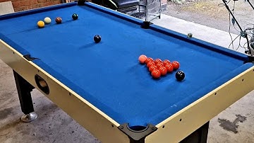 How to Mark the Spots and Baulk Line on a Snooker Table