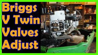 Briggs V Twin How To  Valve Adjustment & Valve Care   John Deere Z Track