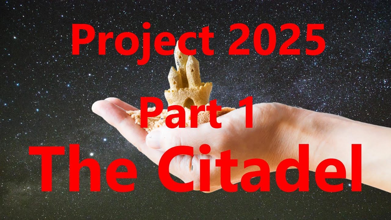 Project 2025 Part 1 - YouTube
