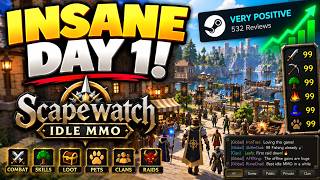 This NEW RuneScape-Like Idle MMO Had an INSANE Day 1 - OSRS Idle Game like Melvor Idle Scapelike