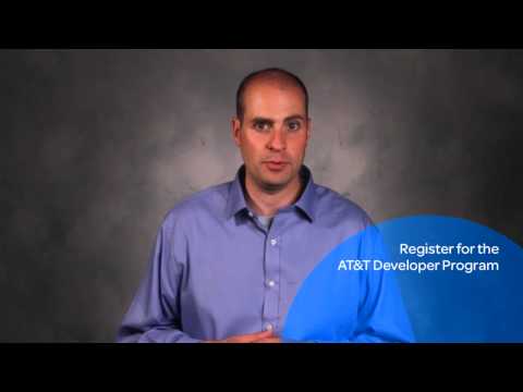 How to register for the AT&T U-verse Enabled Developer Program
