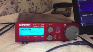 Elad FDM DUO SDR: what you get in the box and an initial demo.