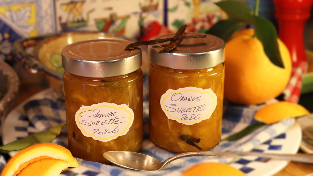 Ma CONFITURE d'ORANGE SUZETTE pour la Chandeleur avec des crêpes ! sur Gourmandises TV