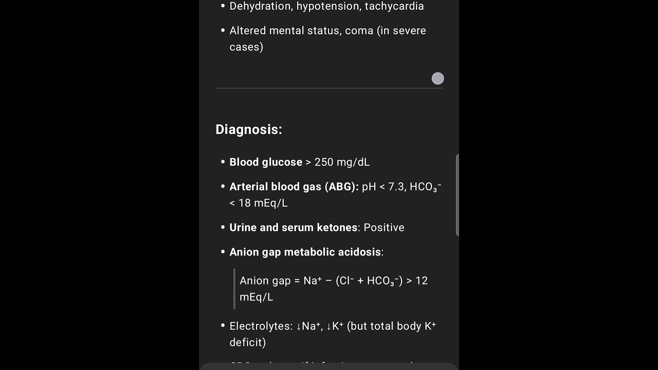 Diabetic ketoacidosis rapid revision #medical #biology #yt #doctor #exam Diabetic ketoacidosis rapid revision #medical #biology #yt #doctor #exam