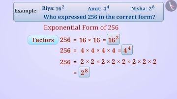 Representing numbers in exponential form | Part 2/3 | English | Class 7