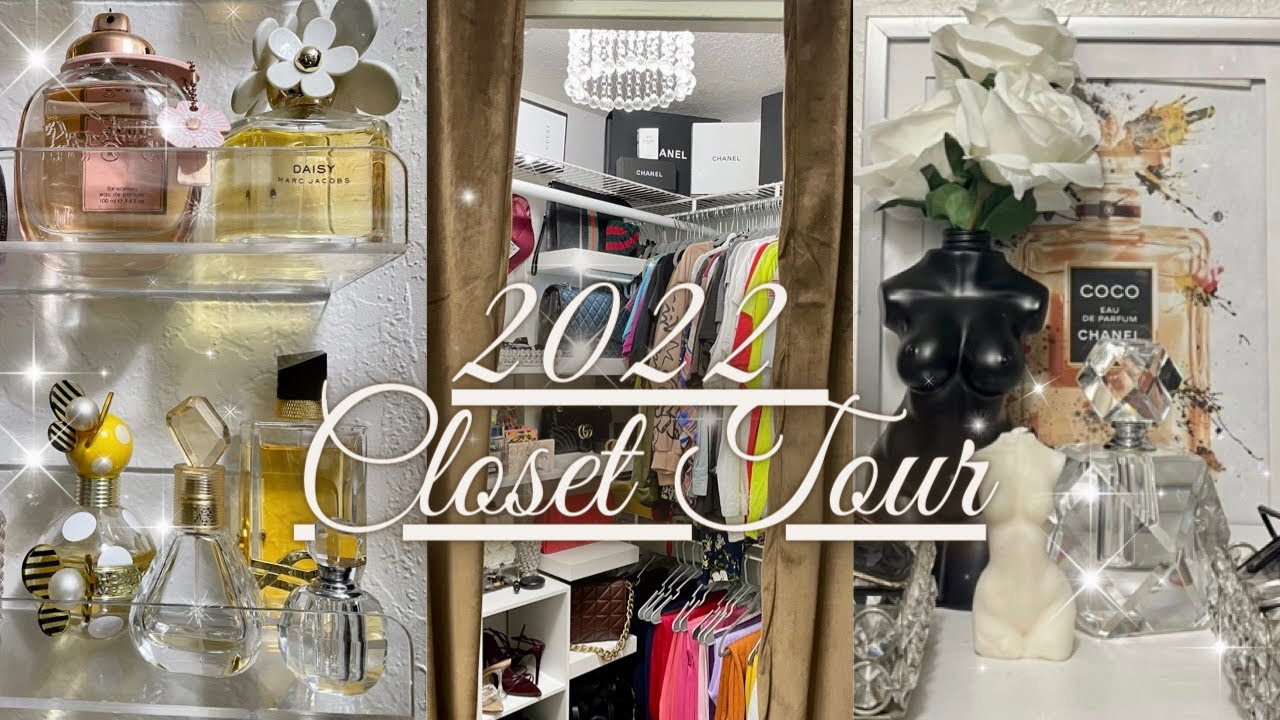 2022 Closet Makeover • Apartment Living • Small Closet Tour • Closet Organizing  • Room Decor Ideas