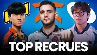 Les MEILLEURES recrues du mercato LEC 🥇