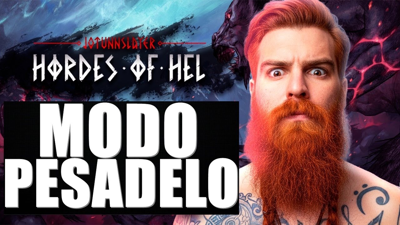 VICIANTE E DELICIOSO!! (MODO PESADELO) - JOTUNNSLAYER HORDES OF HEL